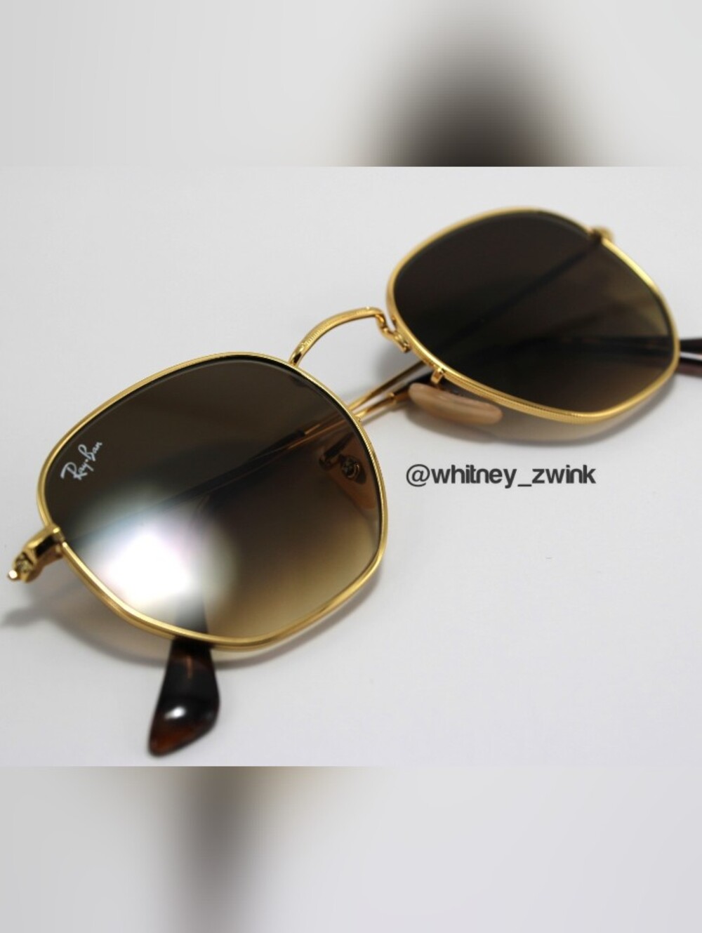 Ray-Ban Hexagonal Gradient Brown RB3548N 51